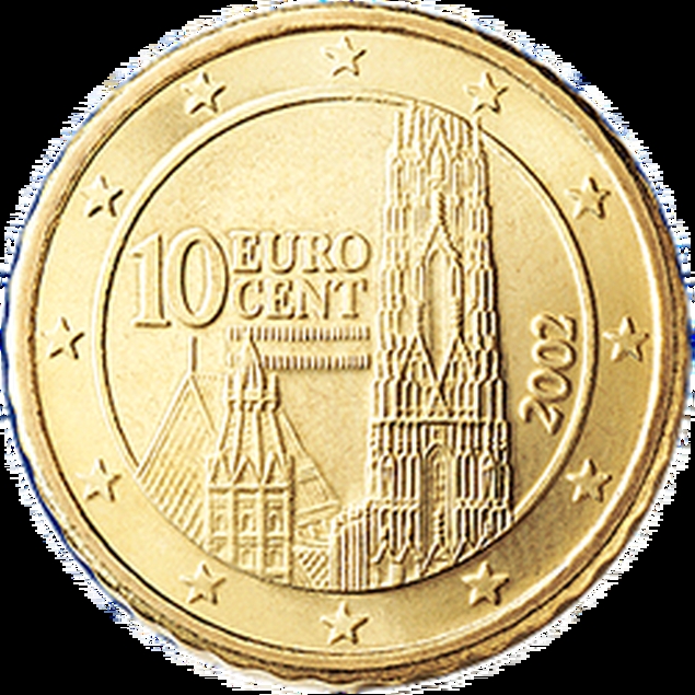 10 Euro-cent Österreich Motivseite