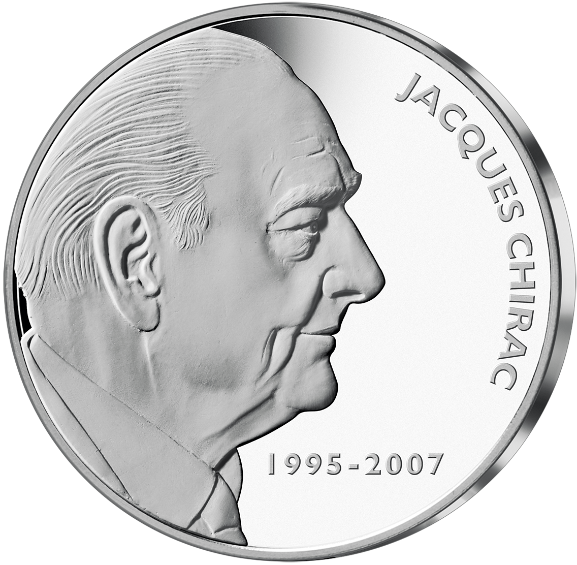 Piece De 2 Euros Jacques Chirac