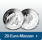 20-Euro-Silbermünzen