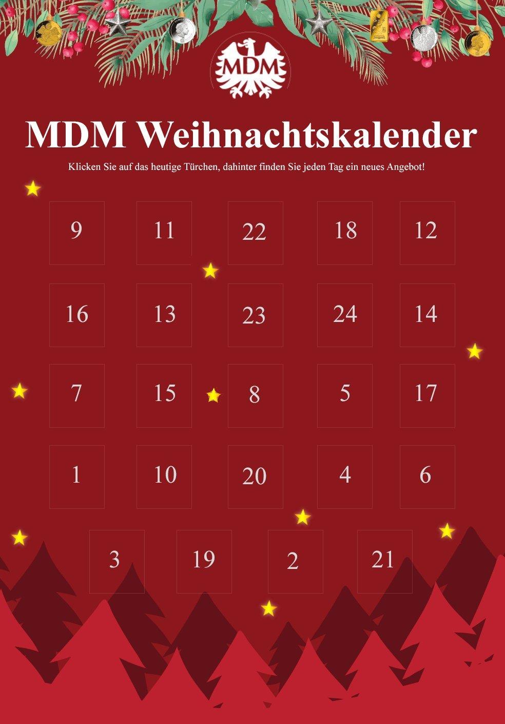 MDM Weihnachtskalender  MDM