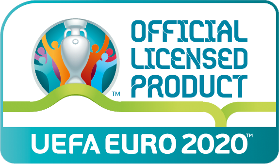 Die Gold Gedenkmunze Offizielles Emblem Der Uefa Euro 2020