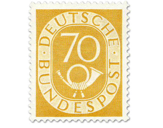 Der Legendäre Posthornsatz Der Deutschen Bundespost Borekde