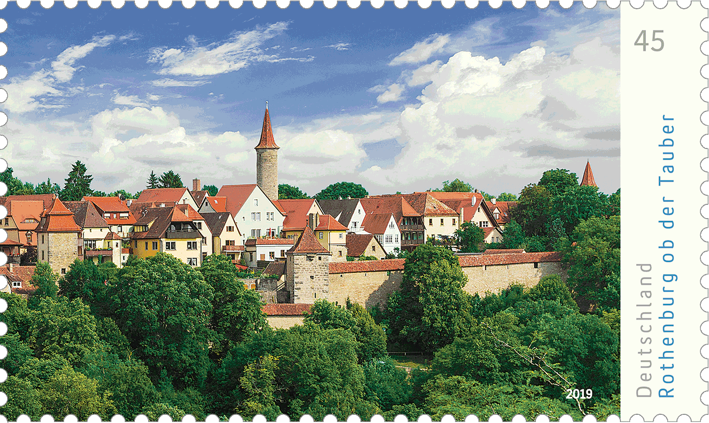 Briefmarkenserie Deutschlands schönste Panoramen