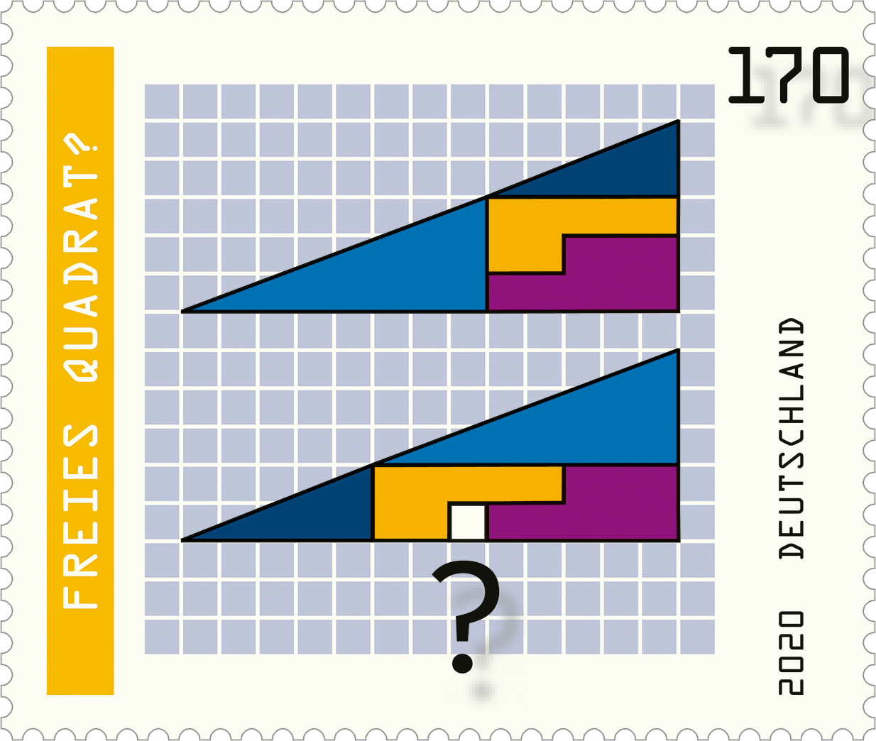Briefmarkenserie Optische Täuschungen Briefmarkenserie Optische Täuschungen