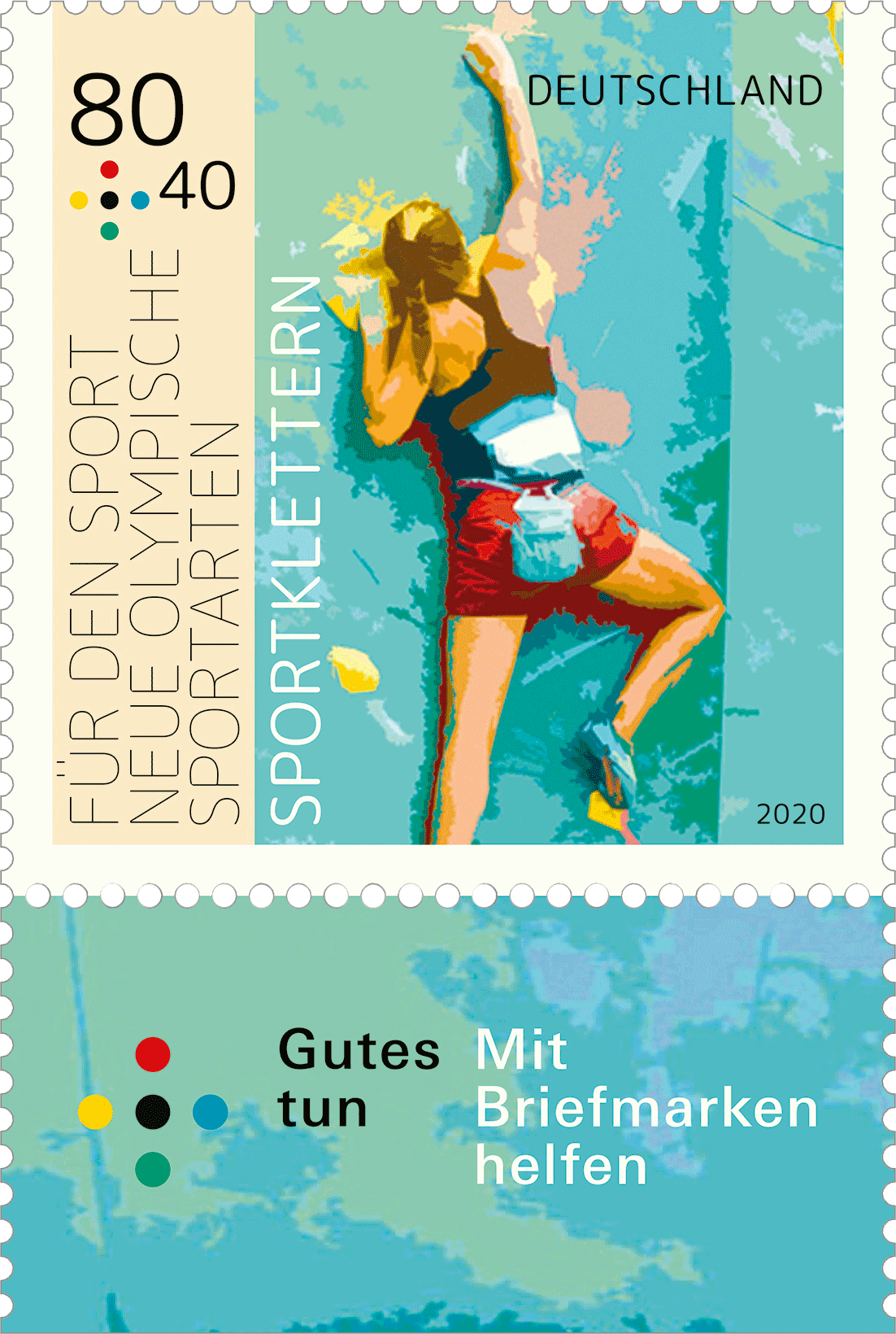 Briefmarken Neue olympische Sportarten