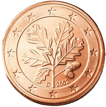 5 Euro-cent Deutschland Motivseite