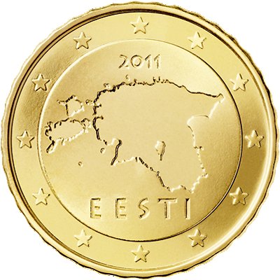 10 Euro-cent Estland Motivseite