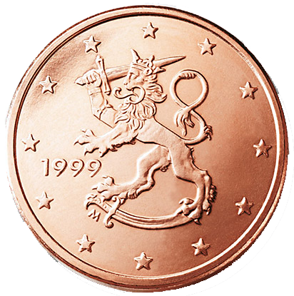 1 Euro-cent Finnland Motivseite