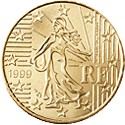 10 Euro-cent Frankreich Motivseite