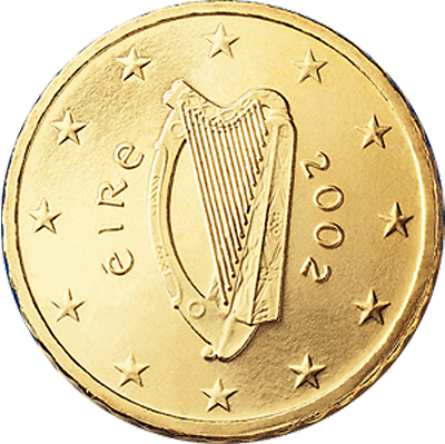 10 Euro-Cent Irland Motivseite