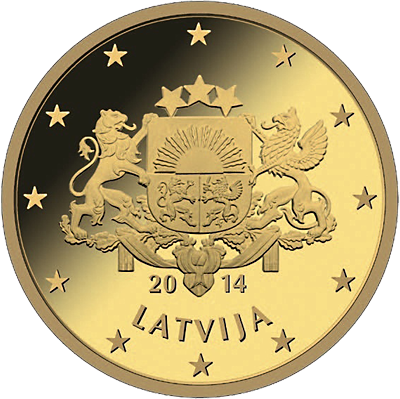 10 Euro-Cent Lettland Motivseite
