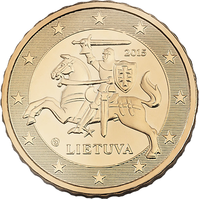 10 Euro-Cent Litauen Motivseite