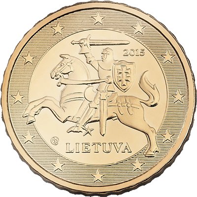 10 Euro-Cent Litauen Motivseite