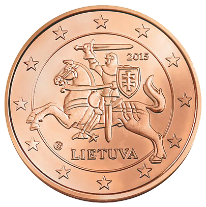 5 Euro-Cent Litauen Motivseite