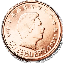 5 Euro-Cent Luxemburg Motivseite