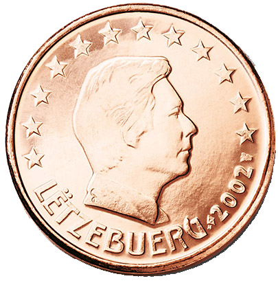 5 Euro-Cent Luxemburg Motivseite