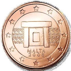 1 Euro-Cent Malta Motivseite