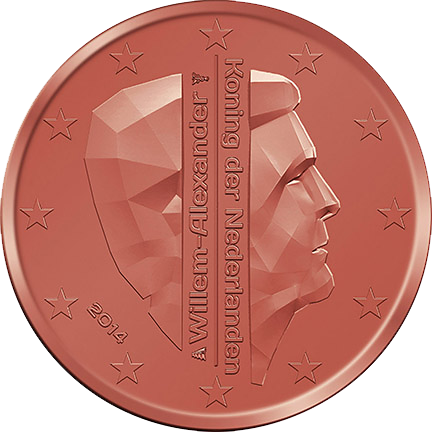1 Euro-Cent Niederlande Motivseite