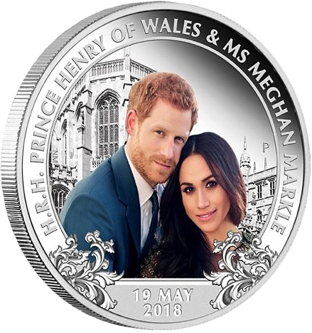 Monnaies Officielles Mariage Royal 2018 Prince Harry Meghan