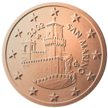 5 Euro-Cent San Marino Motivseite