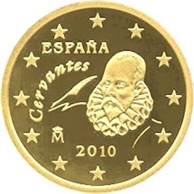 10 Euro-Cent Spanien Motivseite