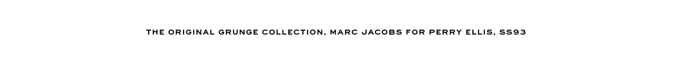 Marc Jacobs - Grunge Illustration