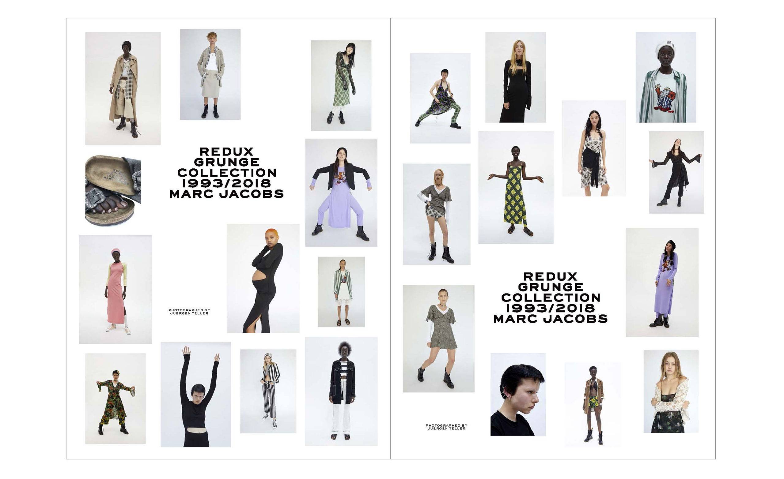 Marc Jacobs - Grunge Illustration Collage