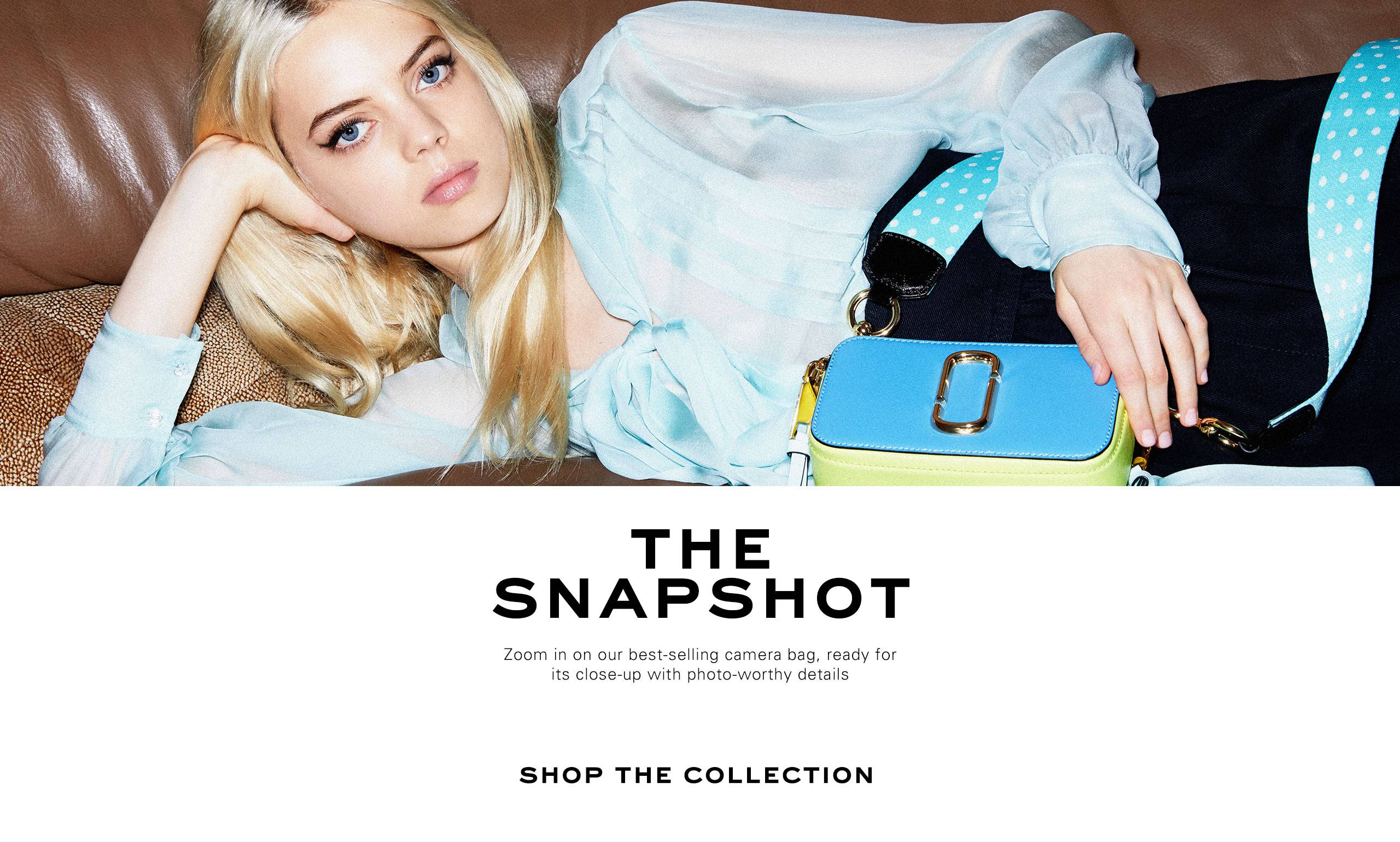 The Snapshot - Zoom in on our best-selling camera bag, ready for its close-up with the photo-worthy details