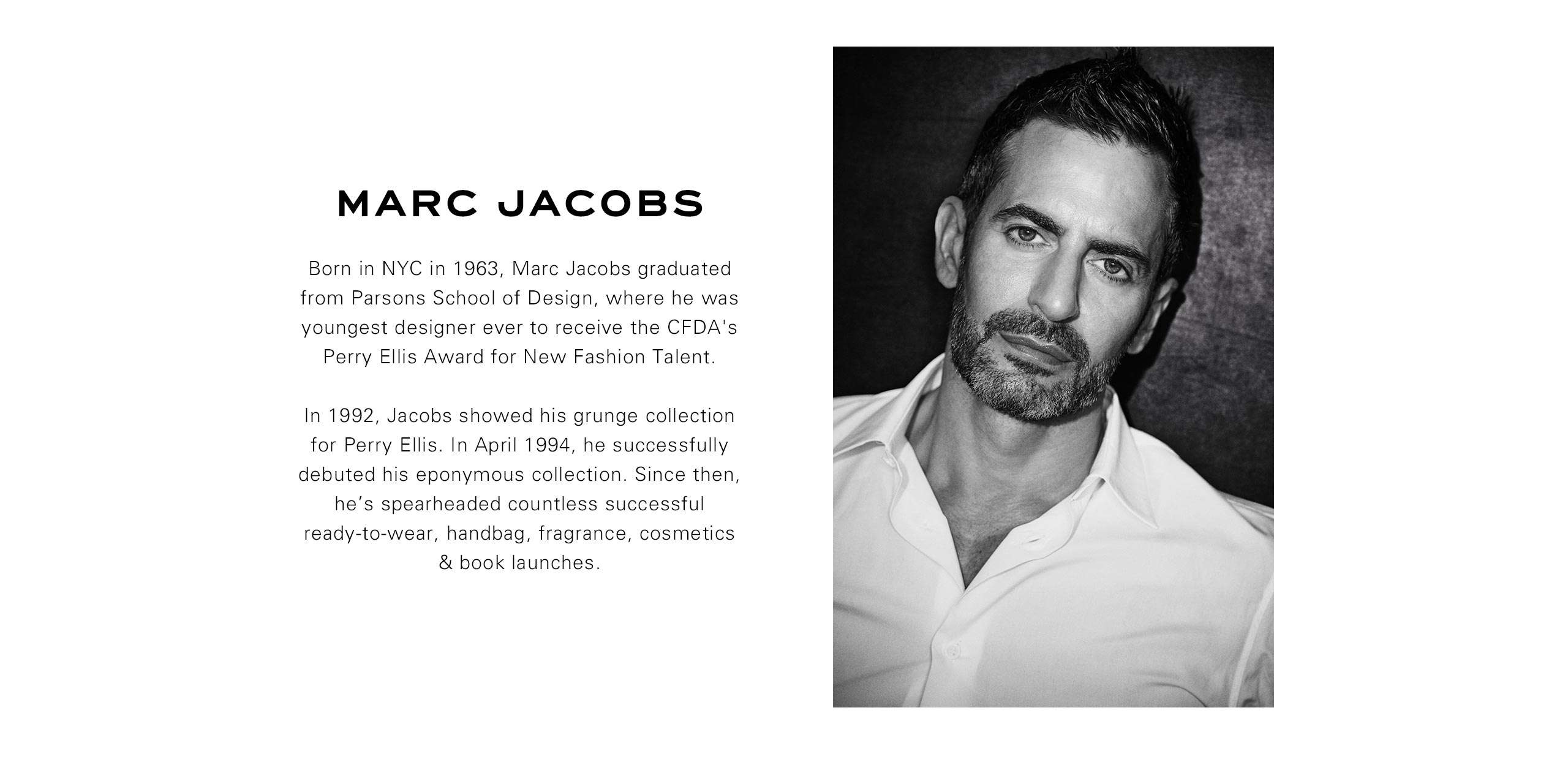 Marc Jacobs, Biography, Design, & Facts