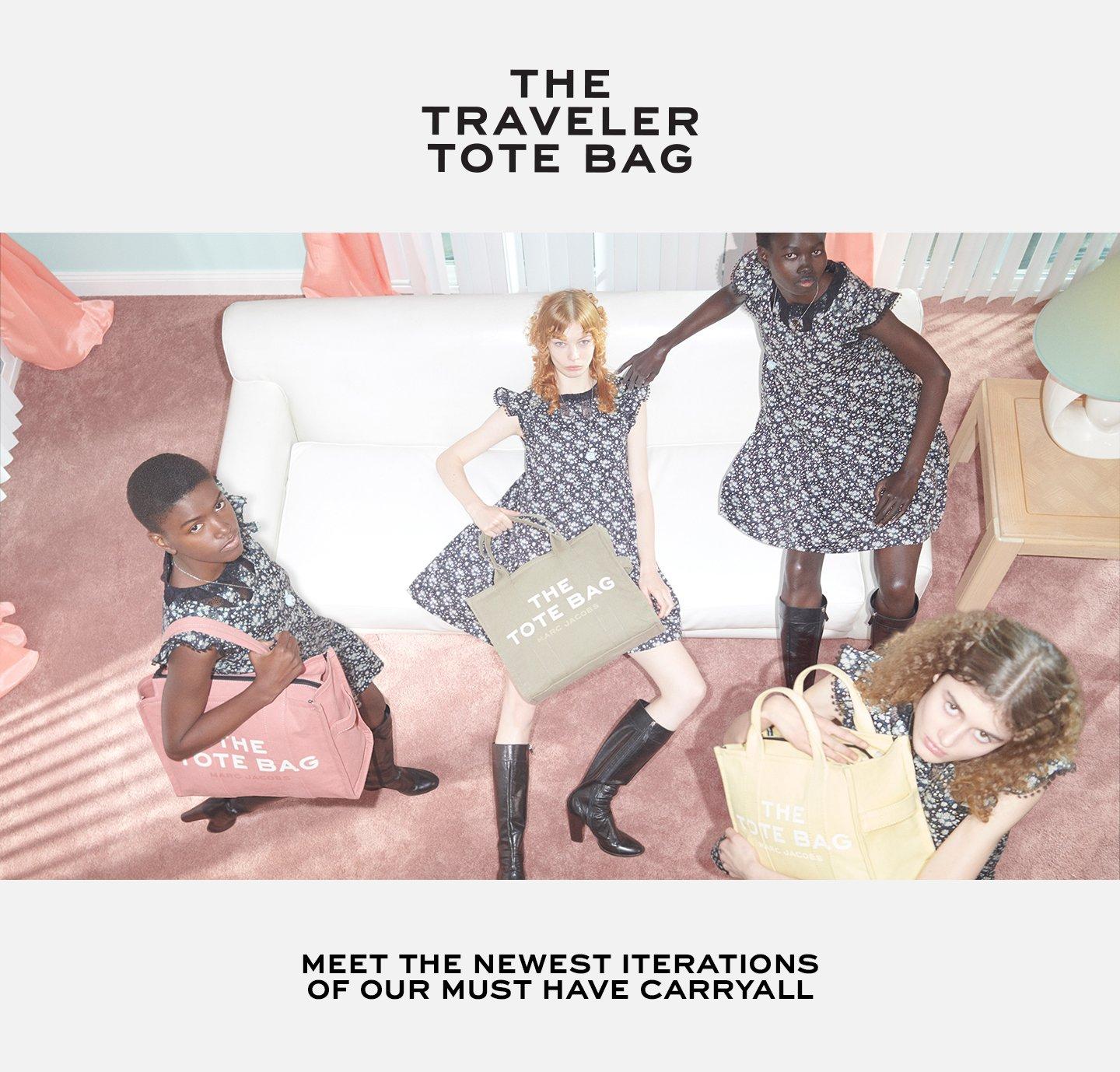 THE TRAVELER TOLTE BAG. MEET THE NEWEST ITERATIONS OF OUR MUST HAVE CARRYALL.