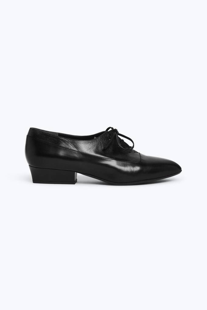 Colorblock Heeled Oxford