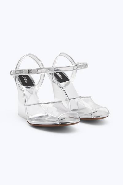 Clear Wedge Sandal