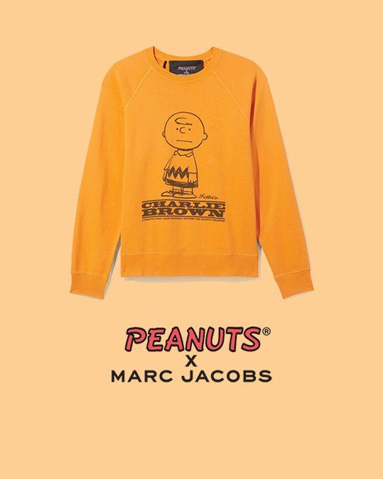 Peanuts X Marc Jacobs. Shop Now.