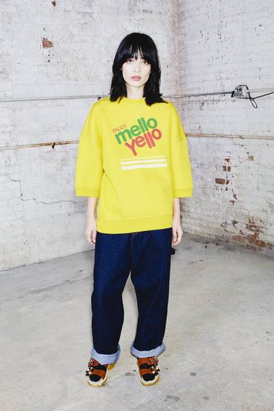 Mello Yello Short Sleeve Sweatshirt