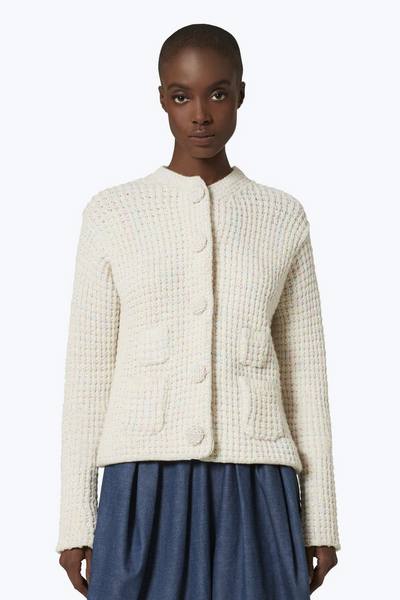Tweed Knit Jacket