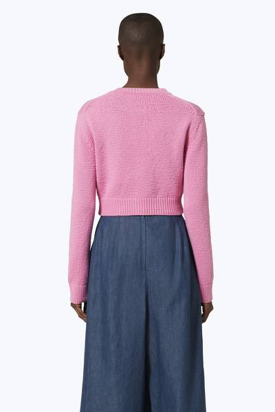 Cropped Knit Cardigan-Alternate view