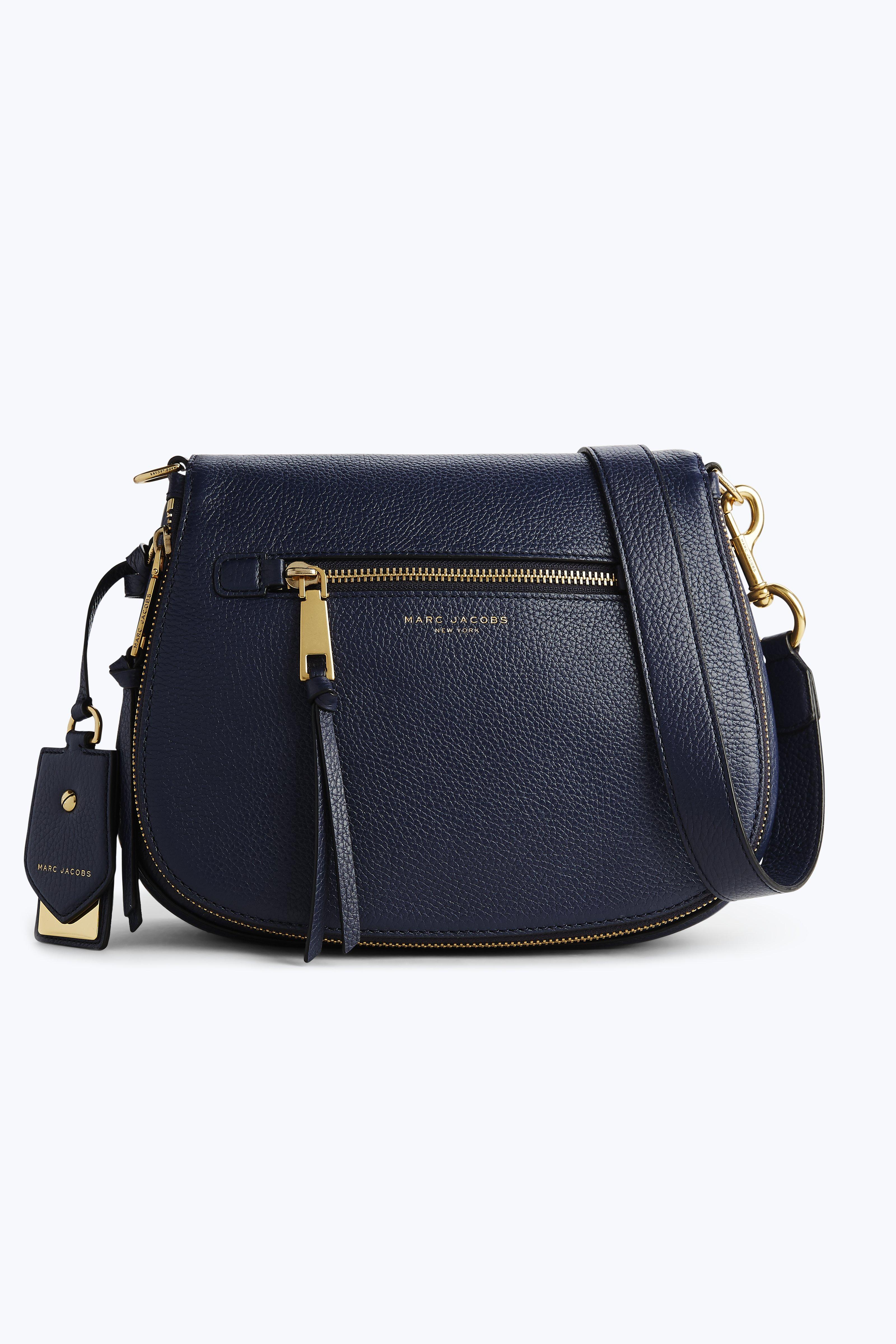 MARC JACOBS Recruit Small Nomad Shoulder Bag in Mideight Llue ModeSens