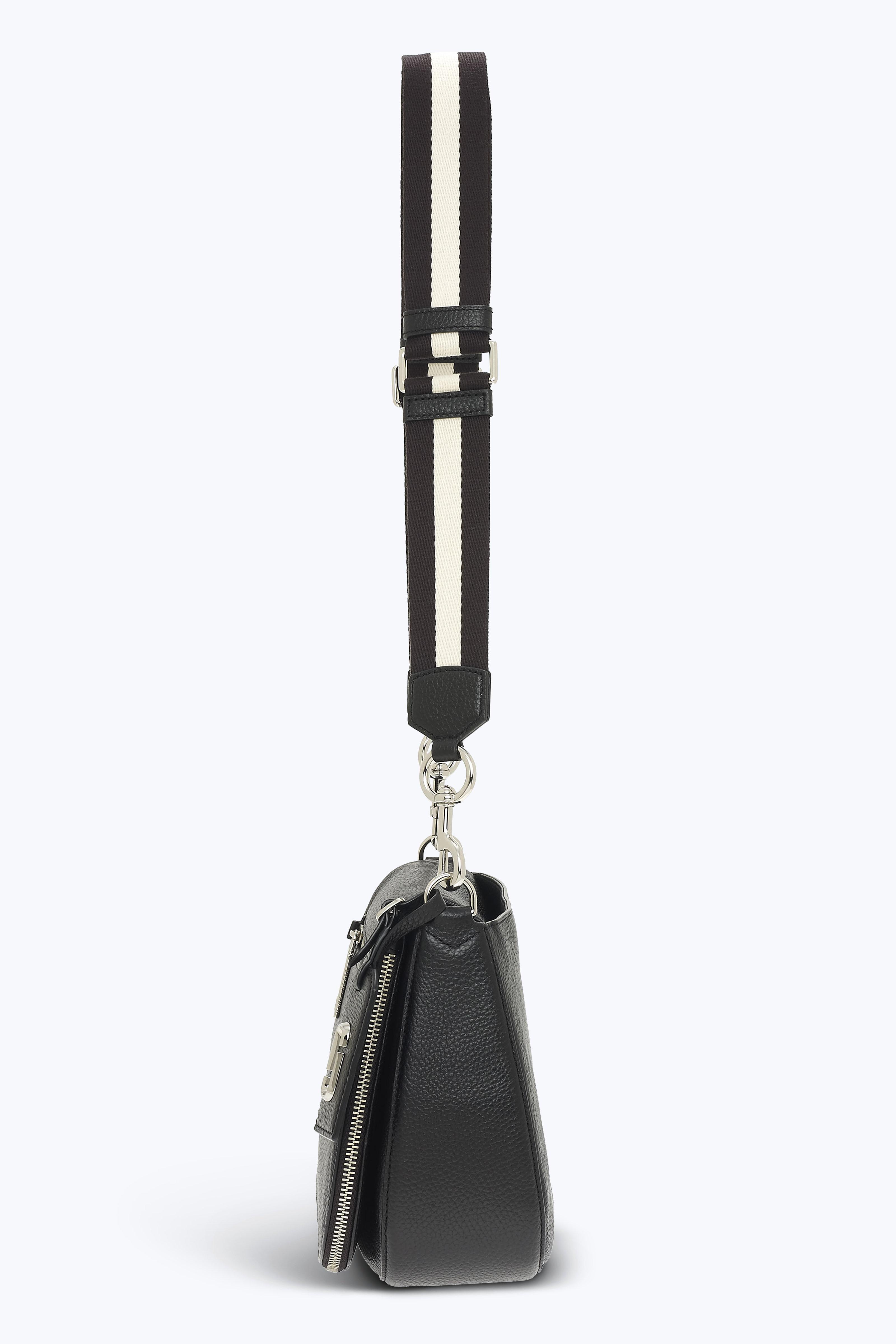 MARC JACOBS Recruit Small Saddle Bag With Guitar Strap in Black | ModeSens