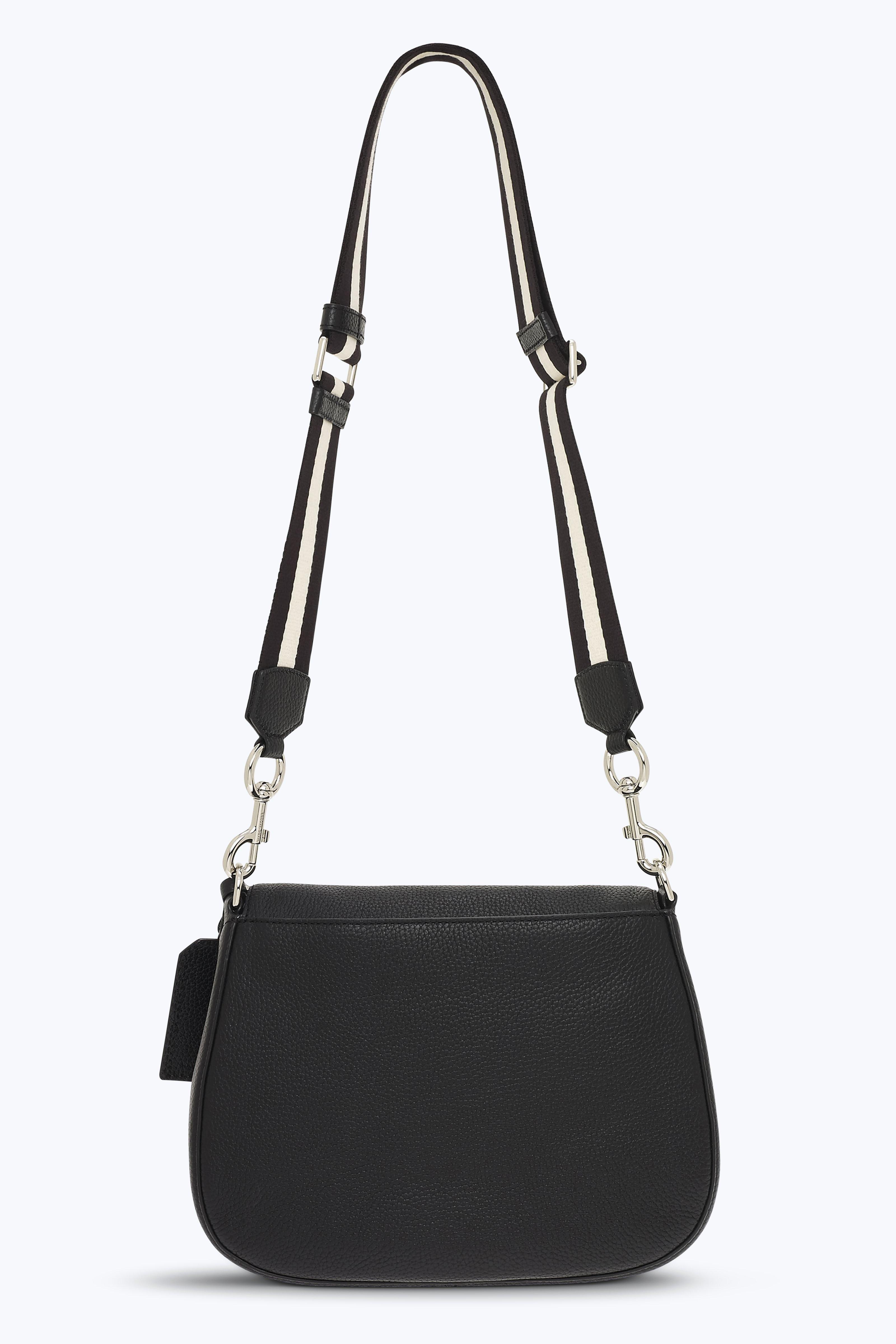 MARC JACOBS Recruit Small Saddle Bag With Guitar Strap in Black ModeSens