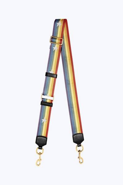 Rainbow Bag Strap With Stars