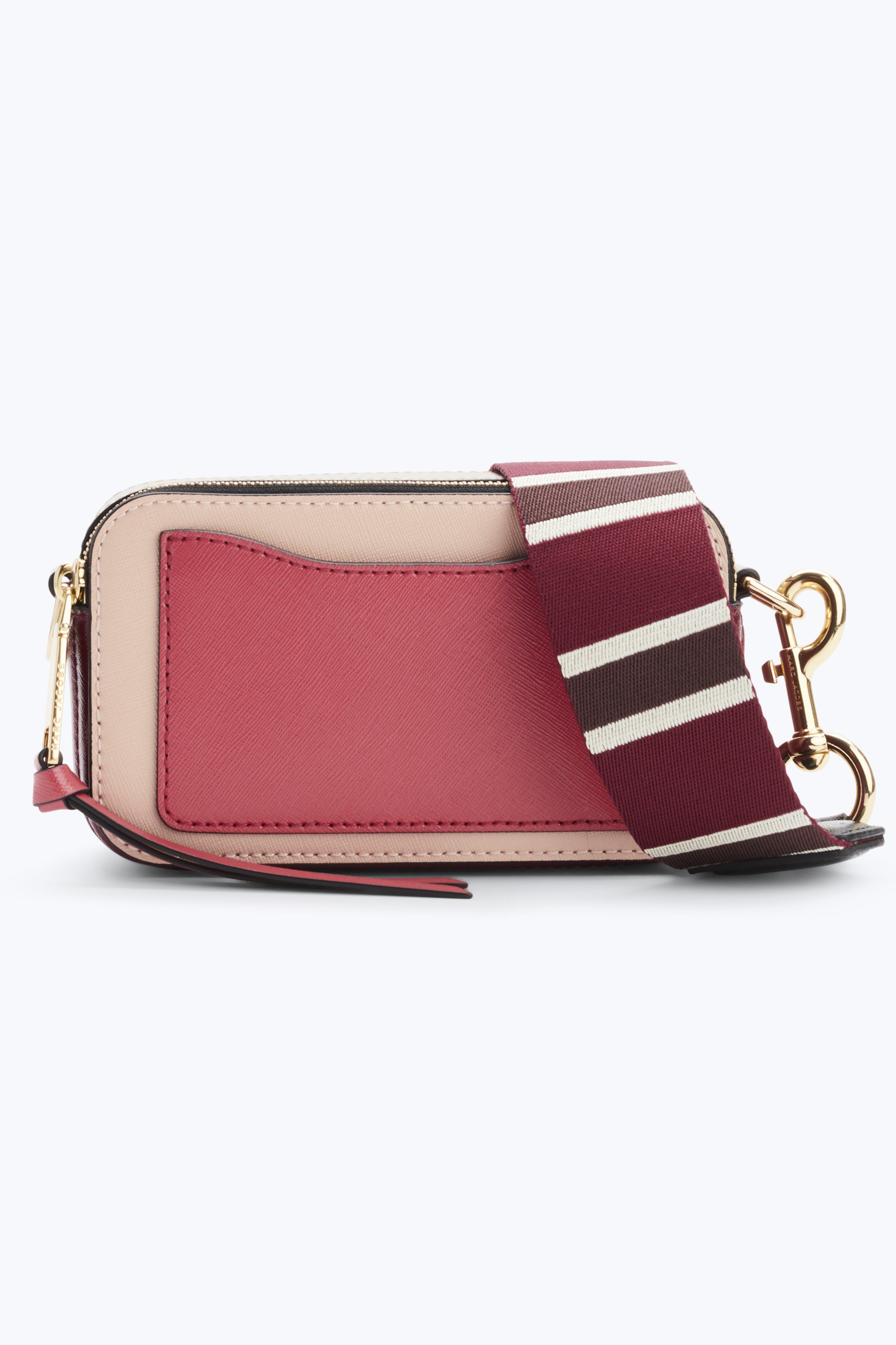 Marc Jacobs Snapshot Leather Camera Bag In Rose Multi ...