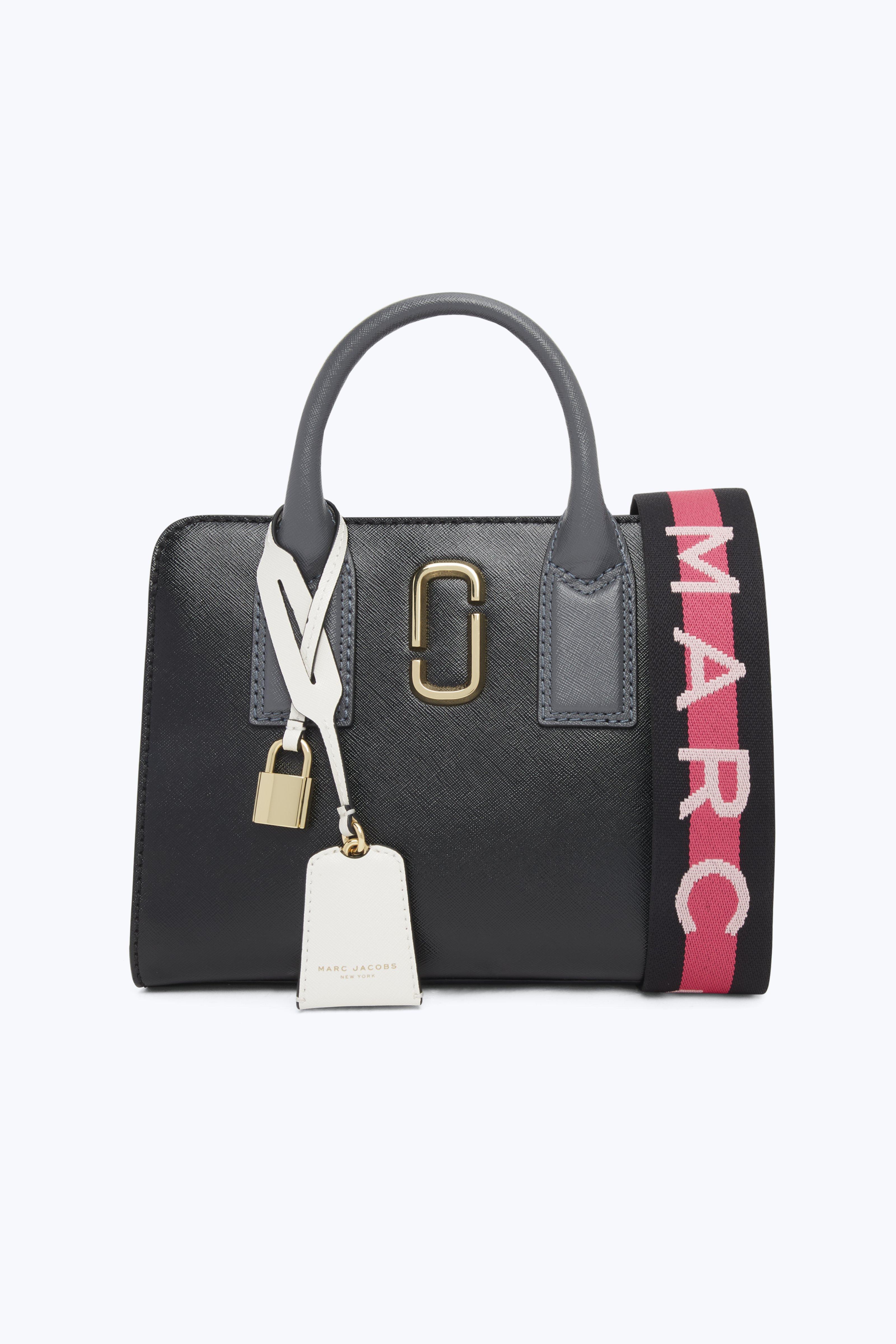 marc jacobs logo strap little big shot