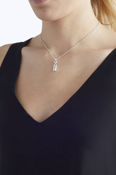 Bubbly I Pendant Necklace-Alternate view