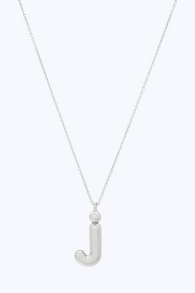 Bubbly J Pendant Necklace