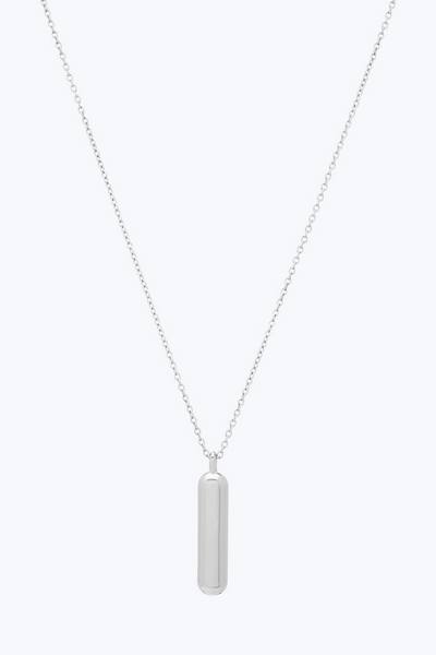 Bubbly L Pendant Necklace