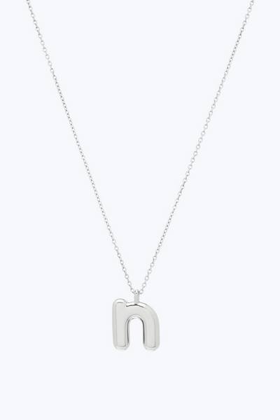 Bubbly N Pendant Necklace