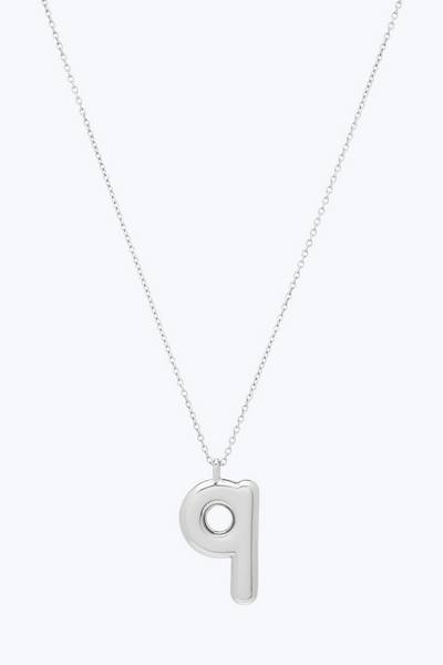 Bubbly Q Pendant Necklace