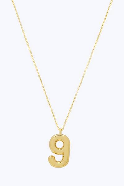 Bubbly G Pendant Necklace