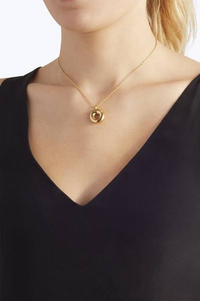 Bubbly O Pendant Necklace-Alternate view