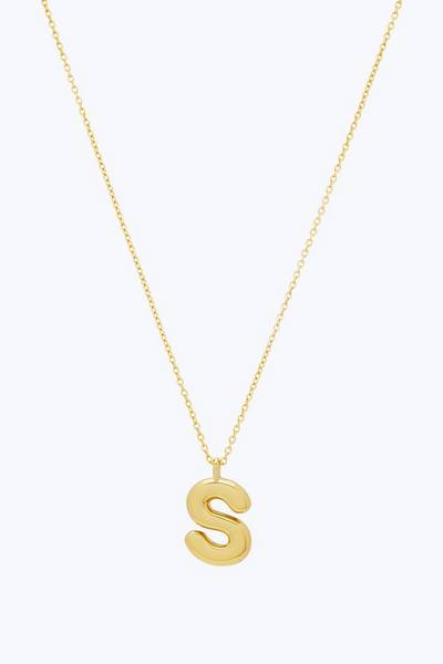 Bubbly S Pendant Necklace